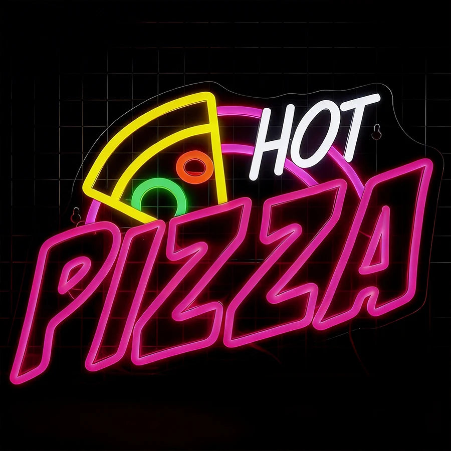 Pizza USB LED Neon Wall Signs