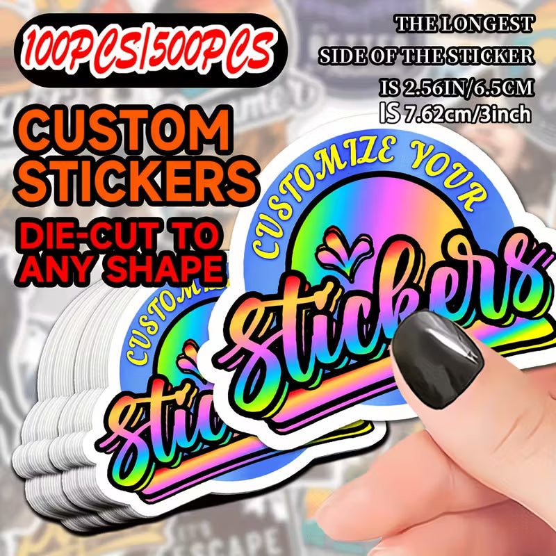 Custom Die-Cut Vinyl Stickers