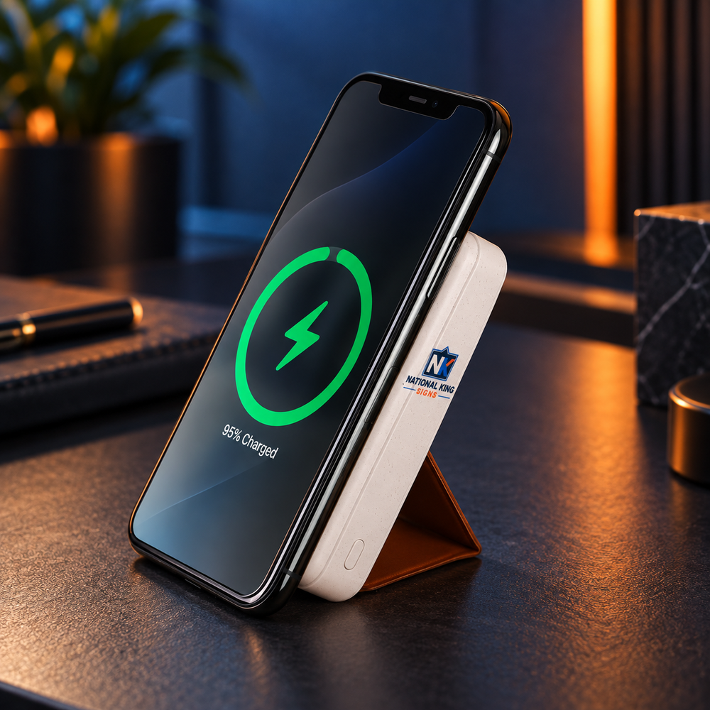 TerraTone™ Powerbank & Wireless Charger by National King Signs in San Diego