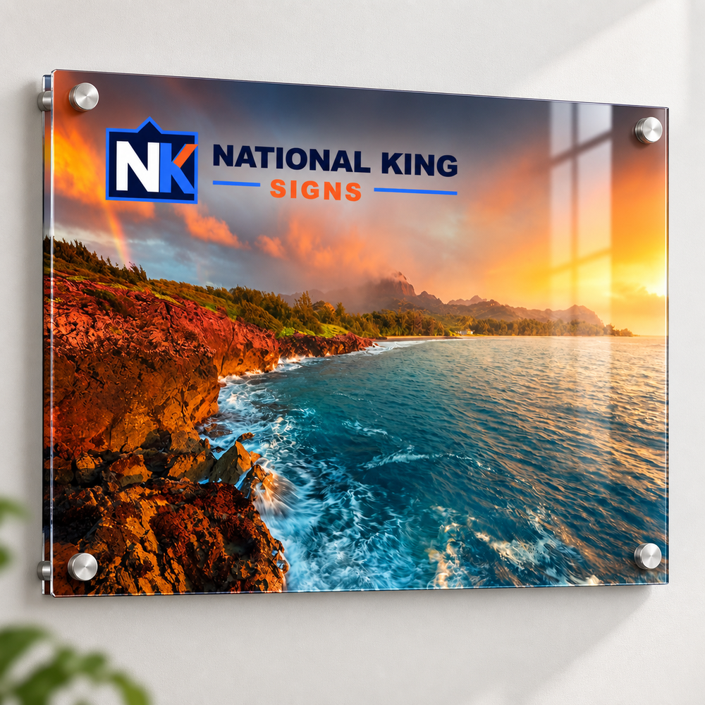 Acrylic Prints by National King Signs in San Diego