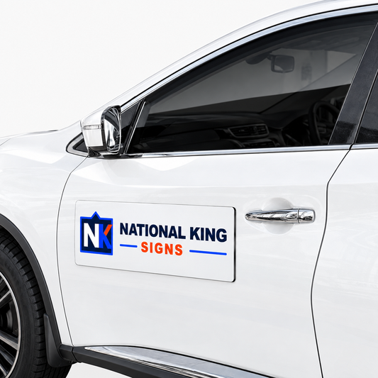 Custom Car Magnets by National King Signs in San Diego
