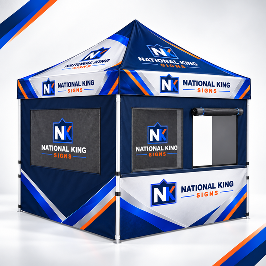 10' x 10' Food Concession Tent by National King Signs in San Diego