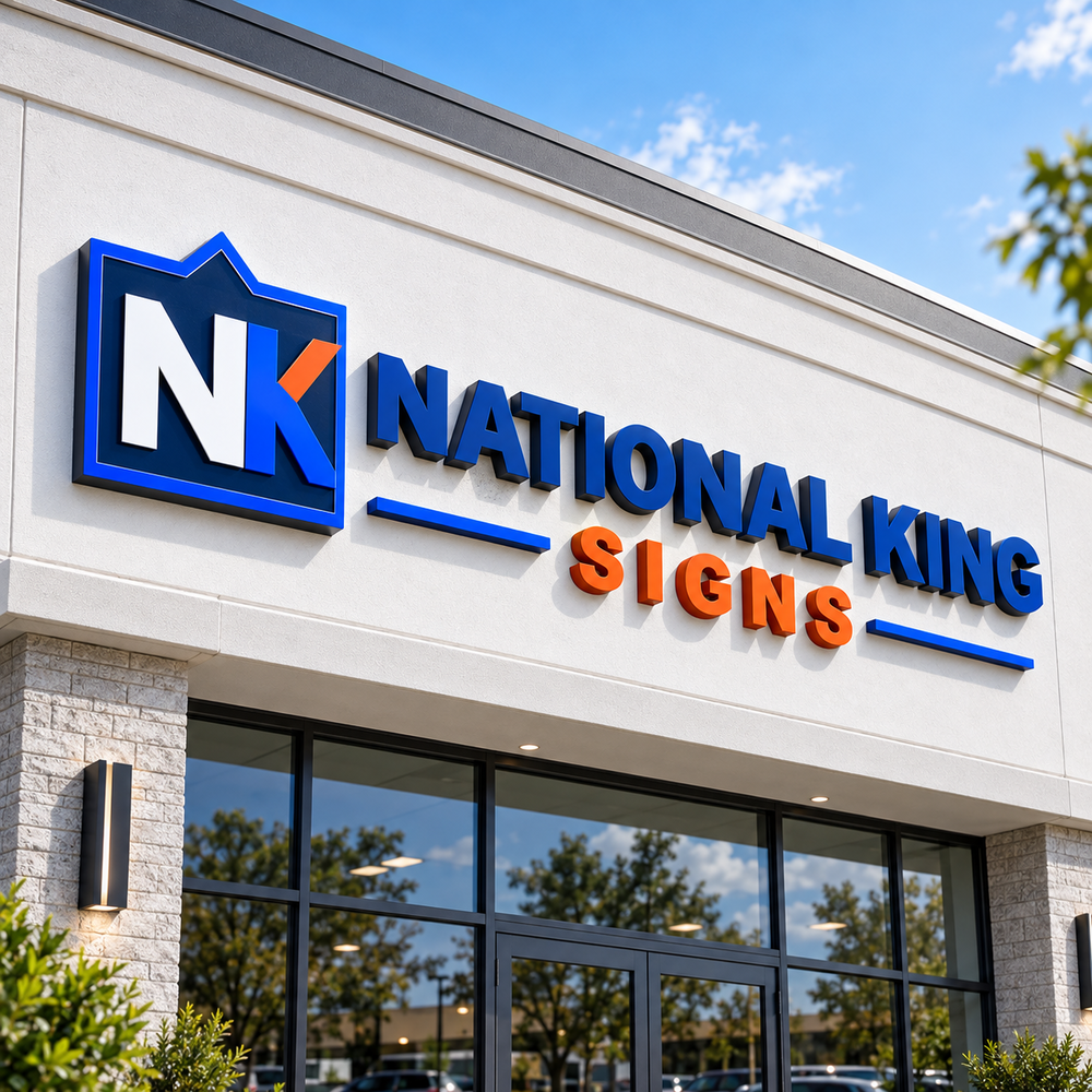 Dimensional Storefront Letter Installation by National King Signs in San Diego