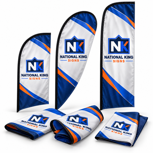 Flag Graphics Only (Custom Sizes) by National King Signs in San Diego