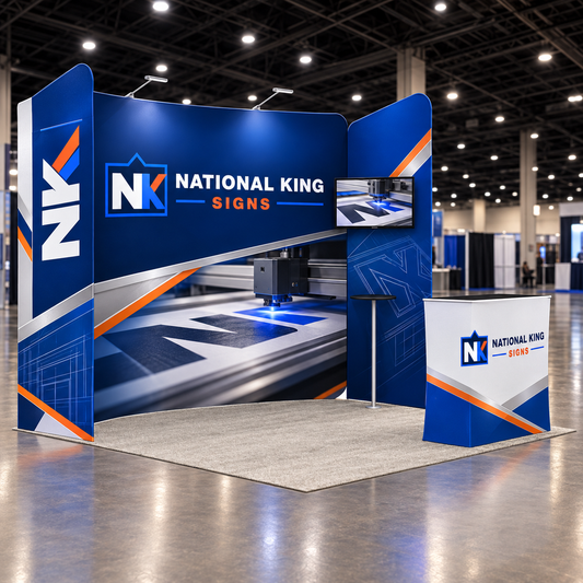 10' Premium Trade Show Kit #2 by National King Signs in San Diego