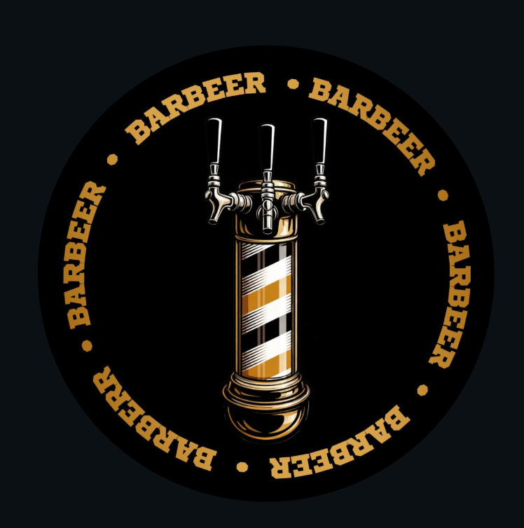 BARBEER logo supplied as the branding reference.