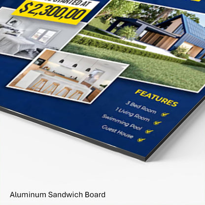 Aluminum Sandwich Board