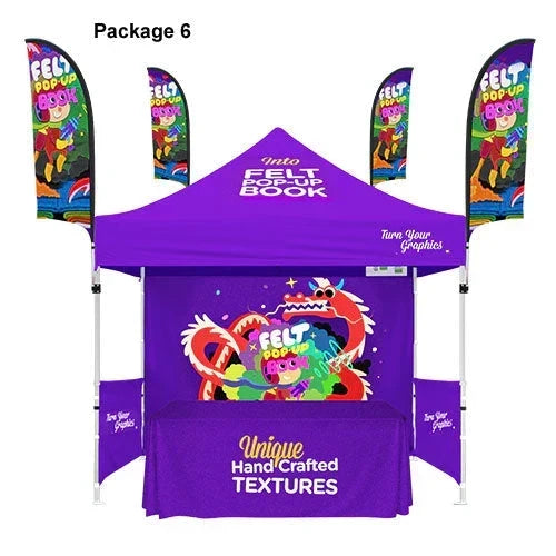 10' x 10' Custom Tent Package #6 - product view 3