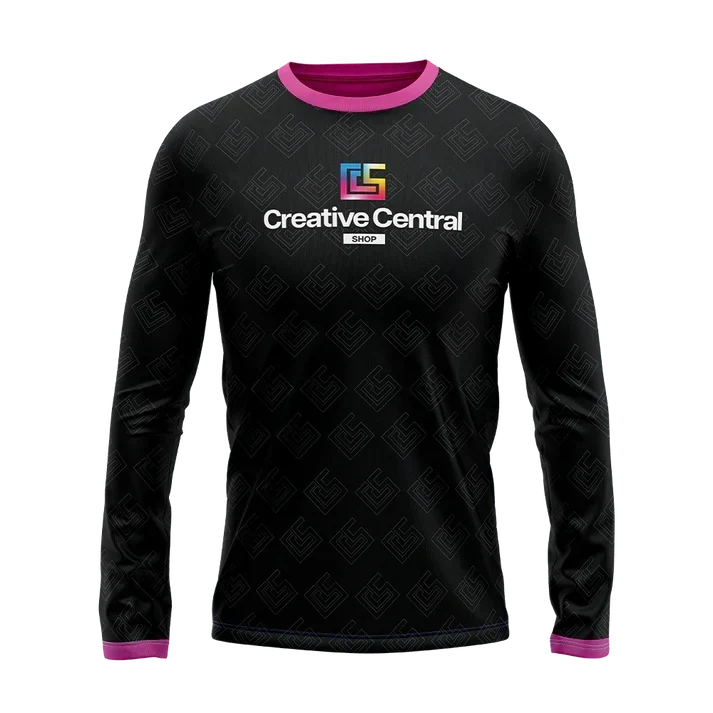 120GSM Milk Silk Long Sleeve Crew Neck (Full Dye Sublimation)#500041