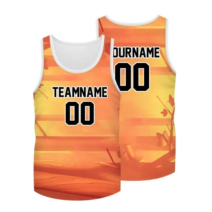 120GSM Milk Silk Tank Tops (Full Dye Sublimation) #500047