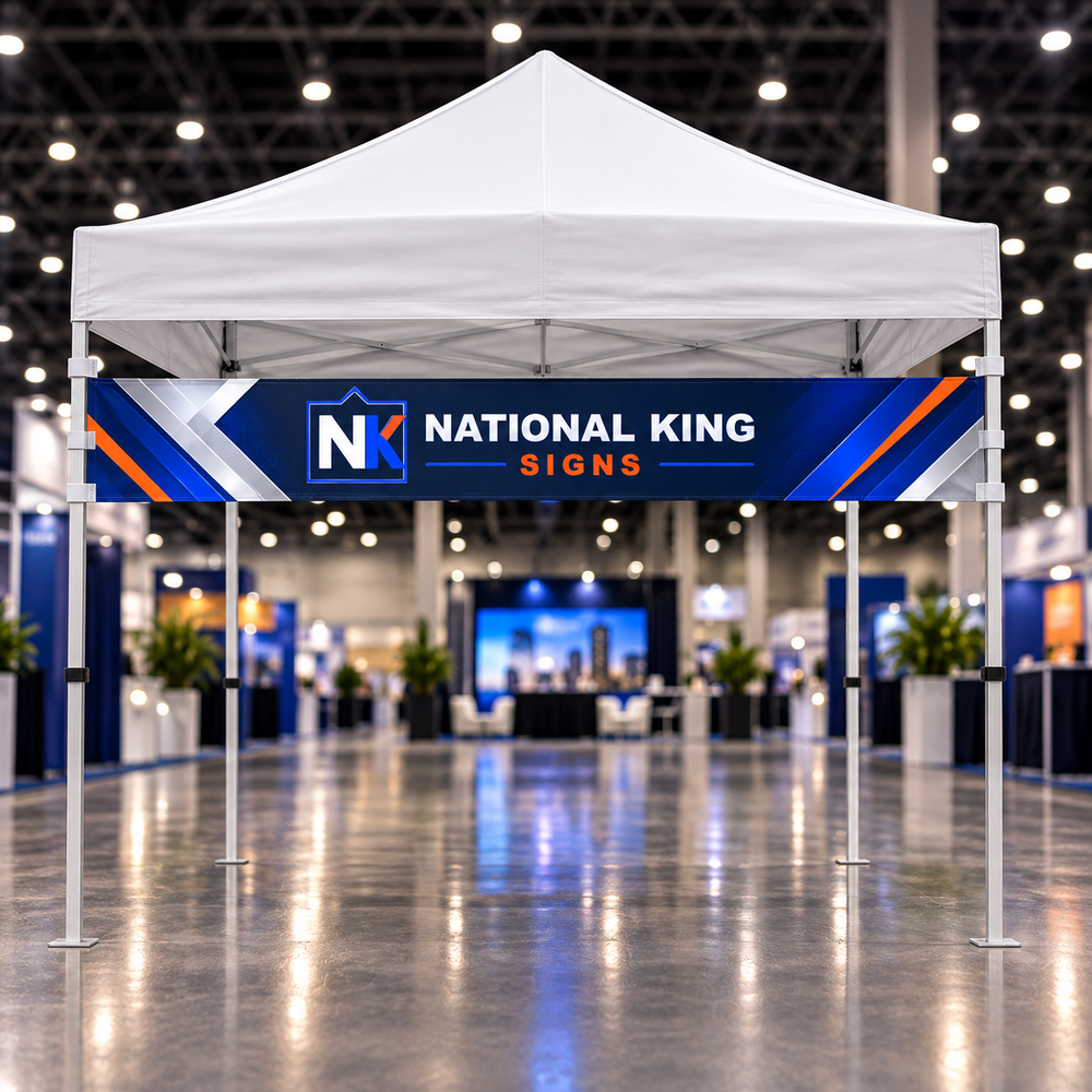 National King Signs square cover 1000 x 1000: 10' Tent Quarter Wall (Dye Sublimated) — batch 06