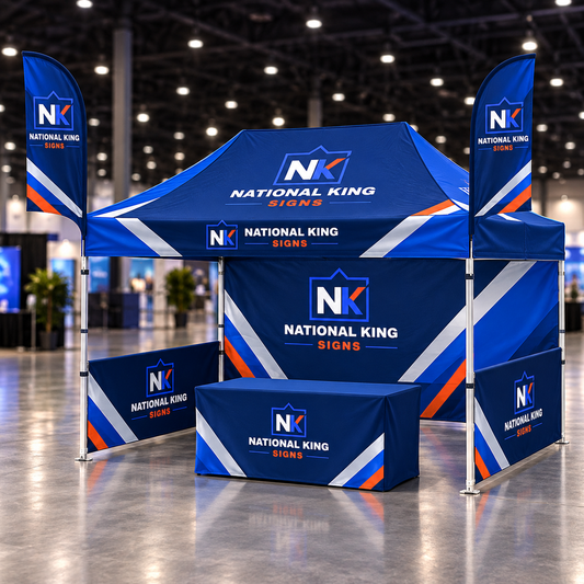 National King Signs square cover 1000 x 1000: 10'x15' Custom Tent Packages #1 — batch 06