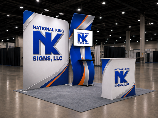 National King Signs AI branded hero 2026-09-06: 10' Premium Tradeshow Kits #1