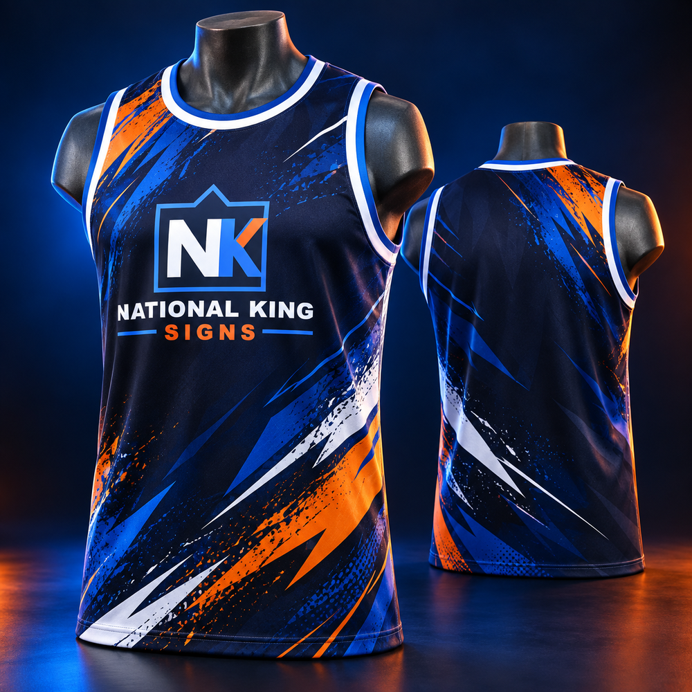National King Signs square cover 1000 x 1000: 120GSM Milk Silk Crew Neck Sleeveless (Full Dye Sublimation) #500046 — batch 07