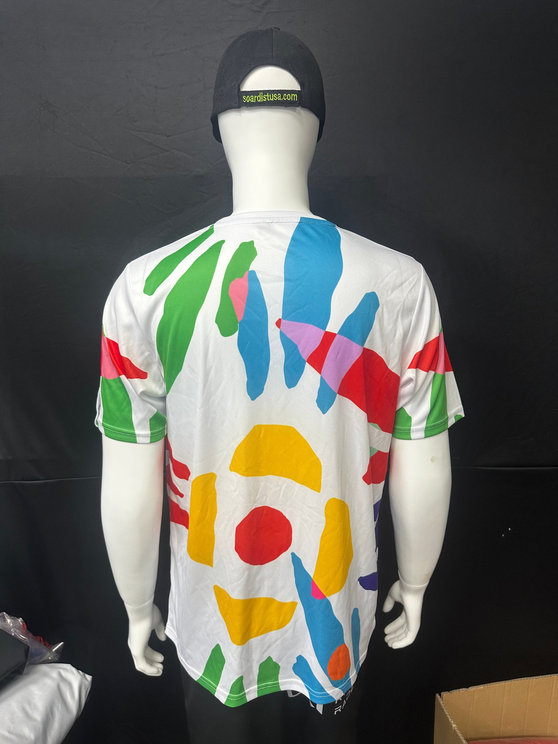 120GSM Milk Silk Short Sleeve Crew Neck (Full Dye Sublimation) #500040 – view 4