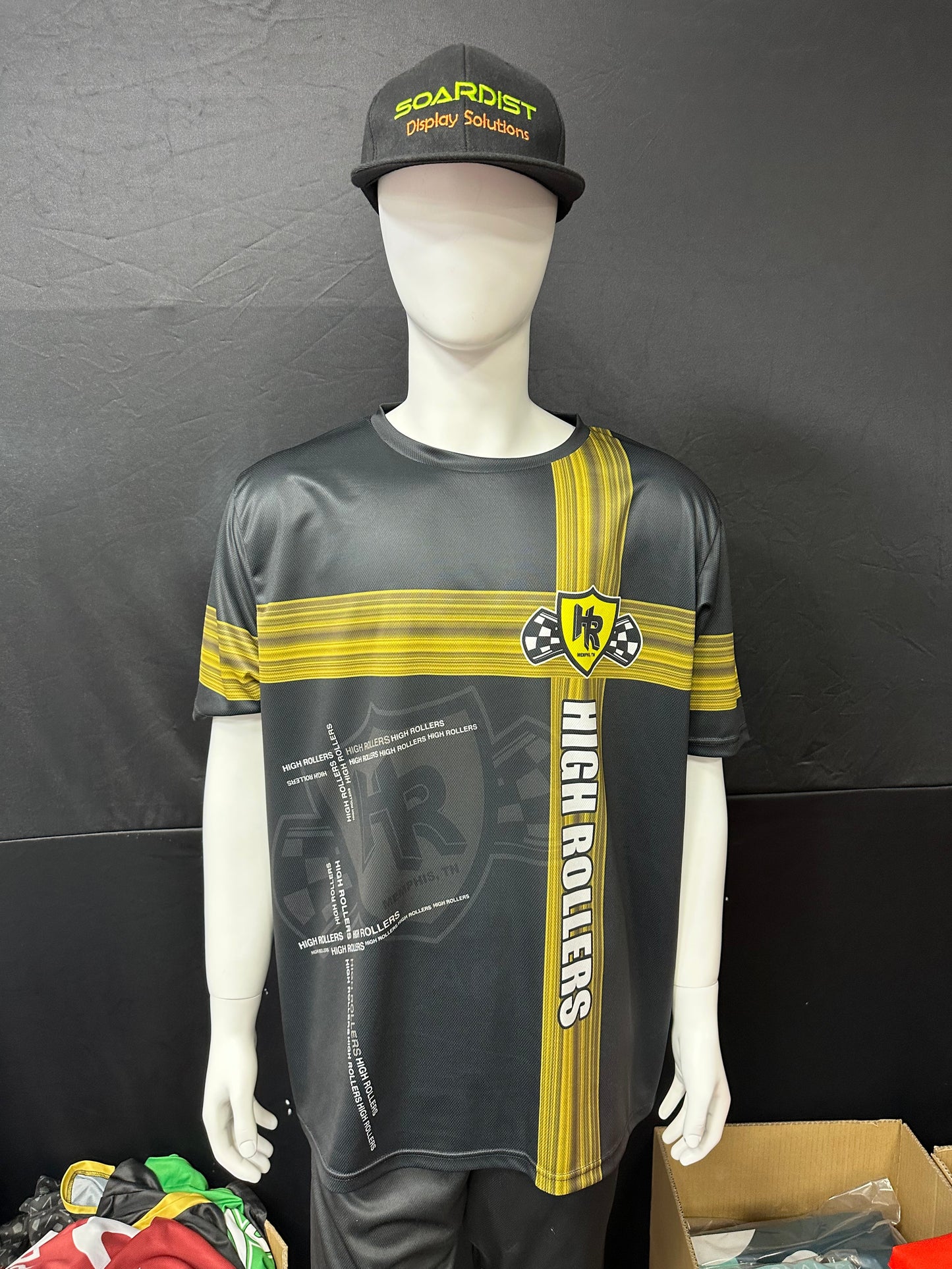 150GSM Mesh Jersey Short Sleeve Crew Neck (Full Dye Sublimation) #500002 – view 2