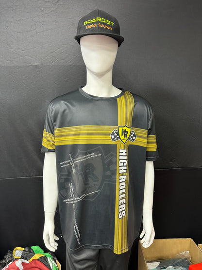 150GSM Mesh Jersey Short Sleeve Crew Neck (Full Dye Sublimation) #500002 – view 2