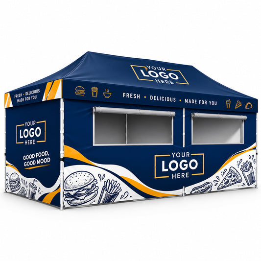 Custom Food Concession Canopy Tent Package 10x20