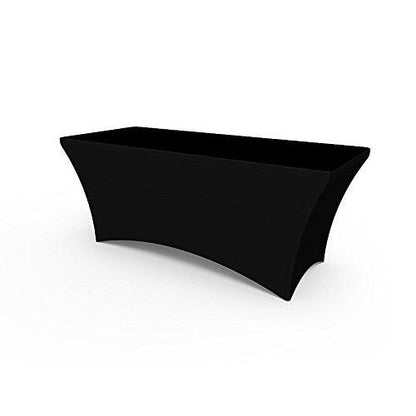 Solid-Color Stretch Table Covers