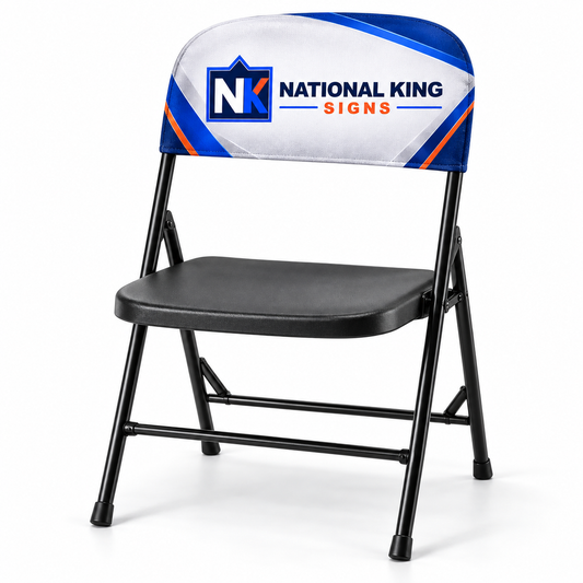 National King Signs square cover 1000 x 1000: Custom Folding Chair Back Cover — batch 08