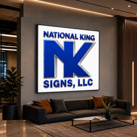 National King Signs square cover 1000 x 1000: SEG Wall Art — batch 03 v2