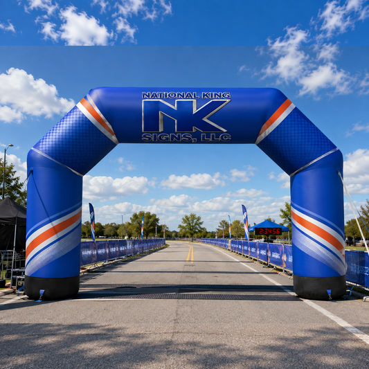 National King Signs square cover 1000 x 1000: Inflatable Arch (Full Color Dye Sublimation) — batch 03 v2