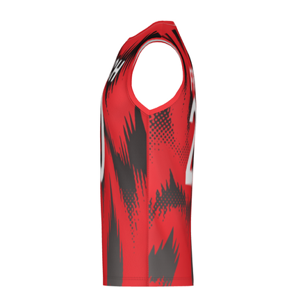 150GSM Mesh Jersey Crew Neck Sleeveless (Full Dye Sublimation) #500005 – view 3