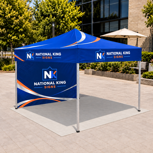 National King Signs square cover 1000 x 1000: 10' Canopy Tent Wall (Dye Sublimated) — batch 03 v2