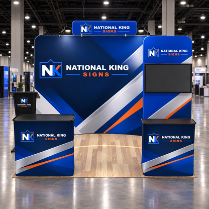 National King Signs square cover 1000 x 1000: 10' Premium Tradeshow Kits #17 — batch 03 v2