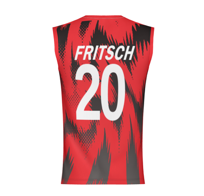 150GSM Mesh Jersey Crew Neck Sleeveless (Full Dye Sublimation) #500005 – view 4