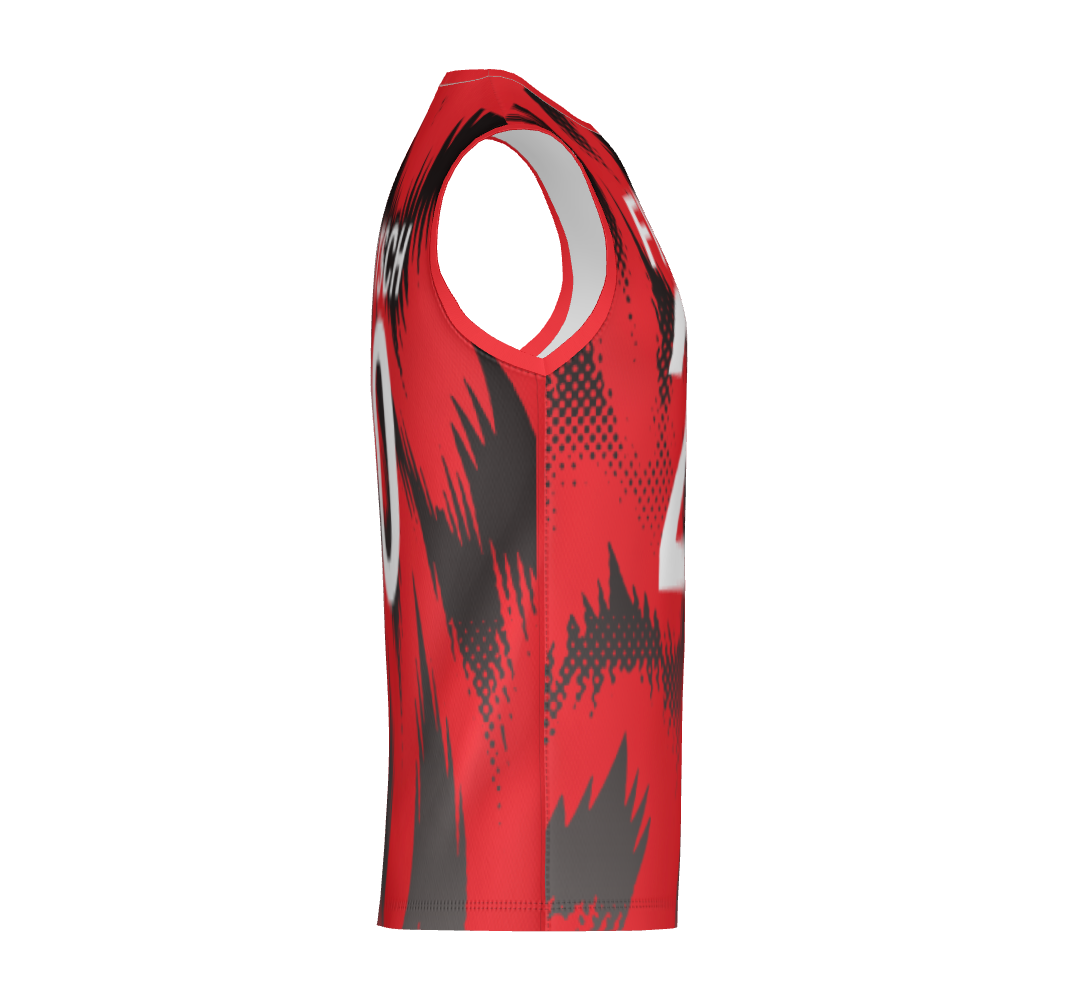 150GSM Mesh Jersey Crew Neck Sleeveless (Full Dye Sublimation) #500005 – view 5