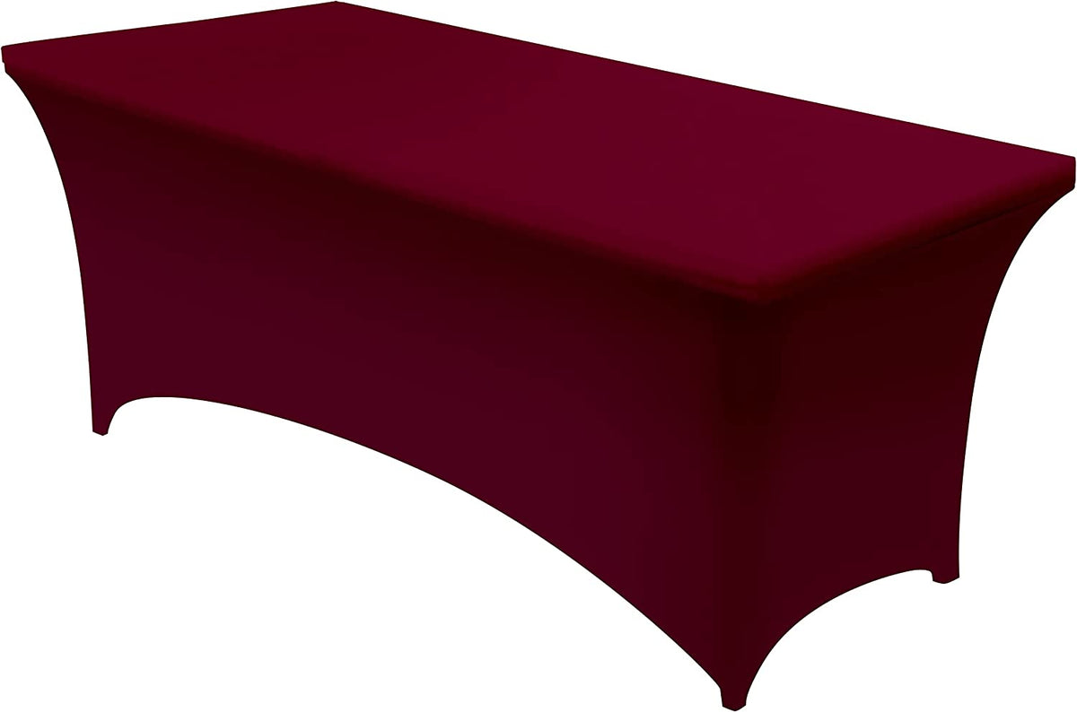 Solid-Color Stretch Table Covers – view 3