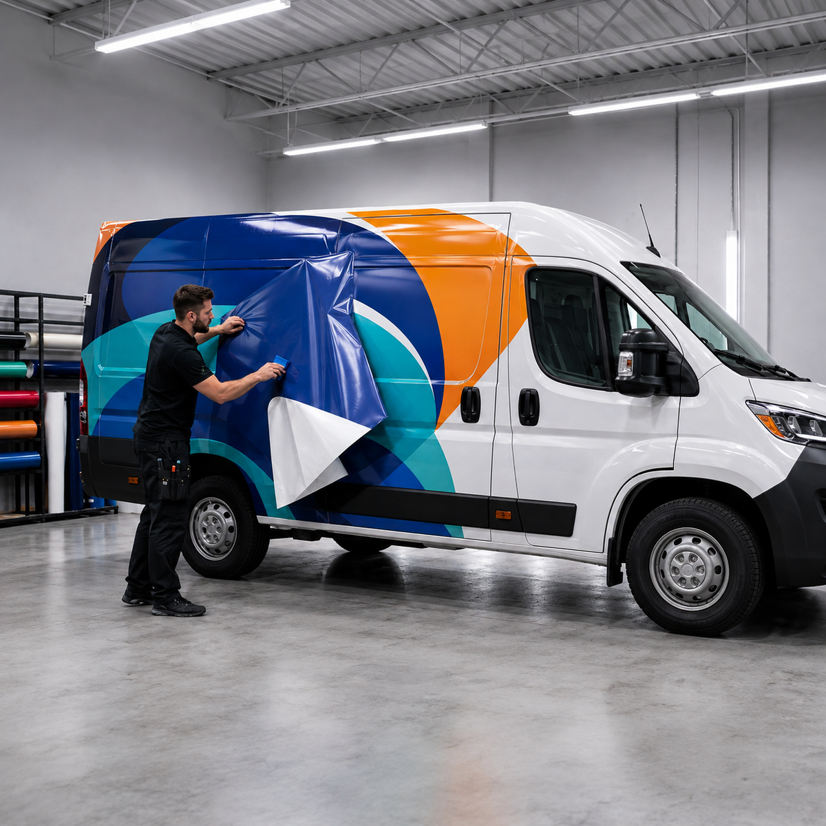 Custom Vehicle Wrap Graphics
