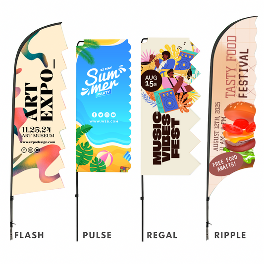 3D Festival & Event Flags