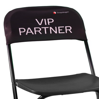 Folding Chair Back Cover - Fully Dye Sublimated – view 3