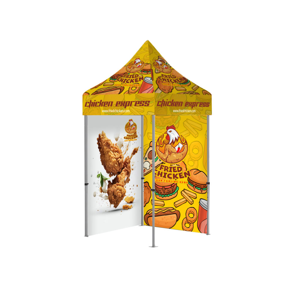5'x 5' Custom Printed Canopy Tents(full-Bleed Dye Sublimation) – view 4
