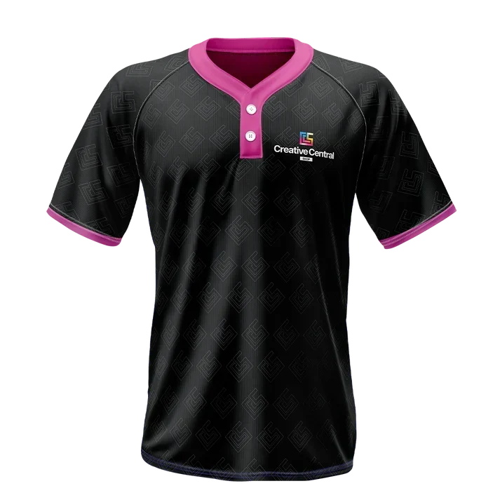 Custom 2 Button Baseball Jersey (Full Dye Sublimation) #50059