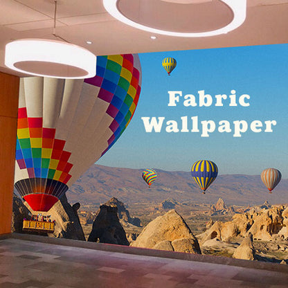 Custom Fabric Wallpaper