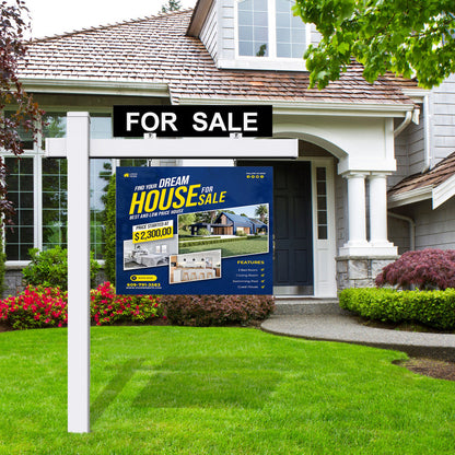 Aluminum Sandwich Board – view 2