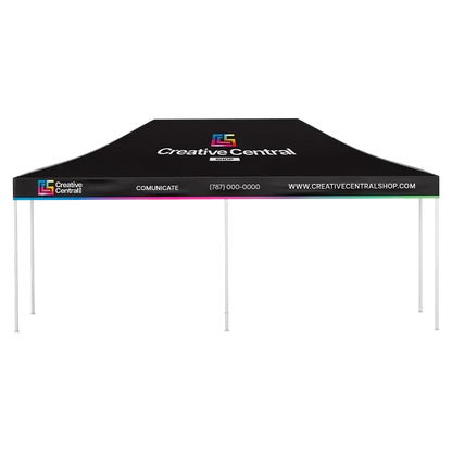 Premium Aluminum (Silver)20' Event Tent Kit (Full-Bleed Dye Sublimation)