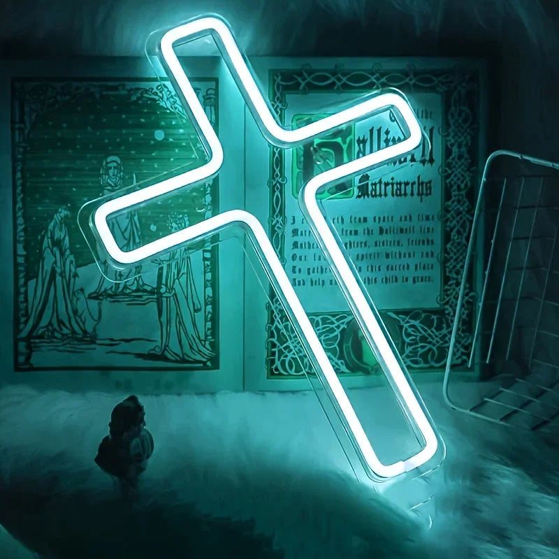 Jesus Cross LED Neon Sign