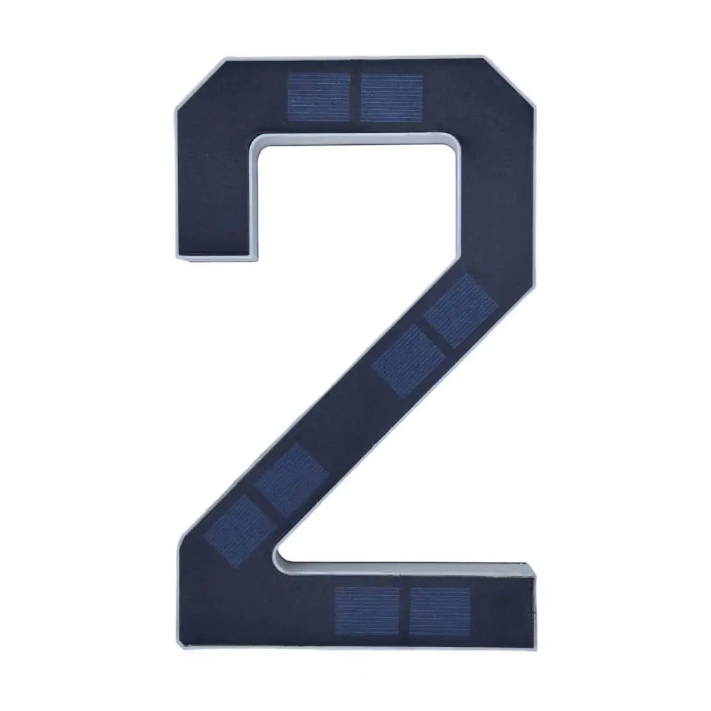 Solar LED Address Number or Letter - Single Character