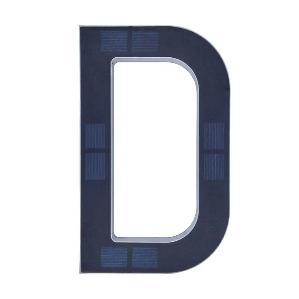 Solar LED Address Number or Letter - Single Character