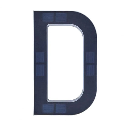 Solar LED Address Number or Letter - Single Character