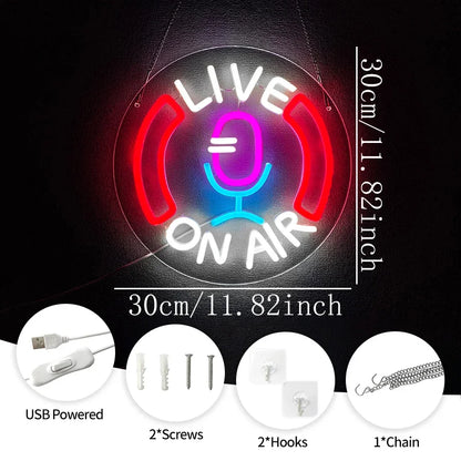 ON AIR USB LED Neon Sign