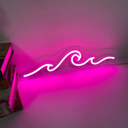 Ocean Wave LED Neon Wall Light