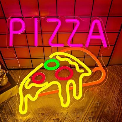 Pizza USB LED Neon Wall Signs