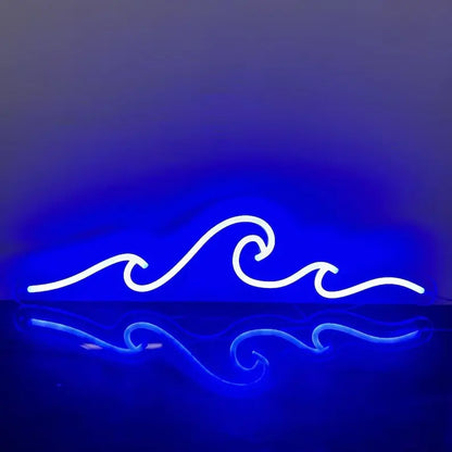 Ocean Wave LED Neon Wall Light