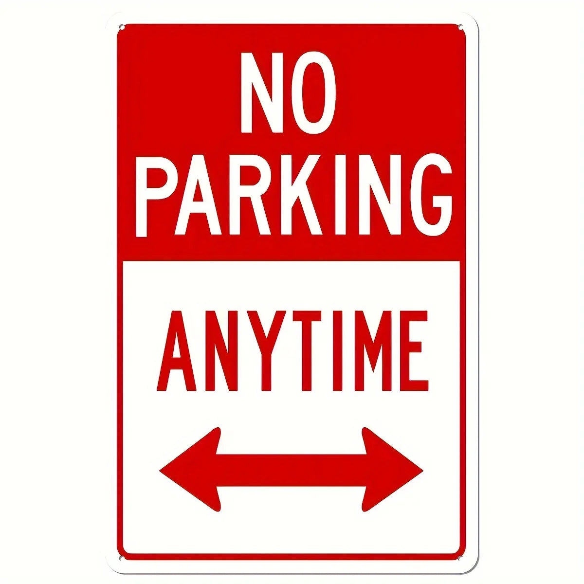 No Parking and Towing Notice Metal Signs