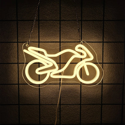 Racing Car LED Neon Wall Sign
